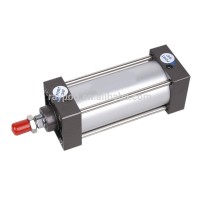 double piston double acting pneumatic cylinder